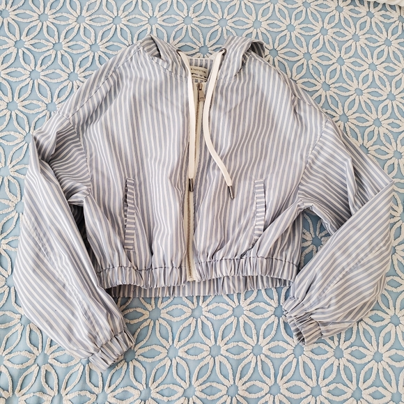 Urban Outfitters Sloane Striped Bomber Jacket - Picture 2 of 5